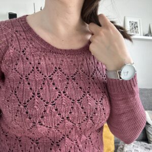 Rubra- Pull au tricot - Patron tricot - Mailles d'automne - Maloraé Designs