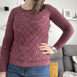 Rubra- Pull au tricot - Patron tricot - Mailles d'automne - Maloraé Designs