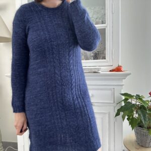 Diervilla, un patron de robe à torsades au tricot ! - Patron de tricot pour femme - Maloraé Designs