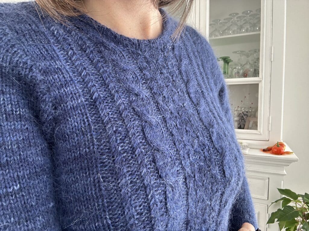 Diervilla, un patron de robe à torsades au tricot ! - Patron de tricot pour femme - Maloraé Designs