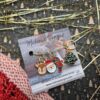 Lot anneaux marqueurs tricot - Noël Classique - Accessoires tricot - Maloraé Designs