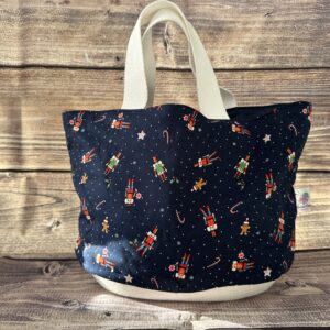 Paniers à projets tricot nomade - Casse-noisette - Taille M - Maloraé Designs