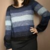 Quiscale - Patron de pull rayé au tricot - Mohair - Maloraé Designs