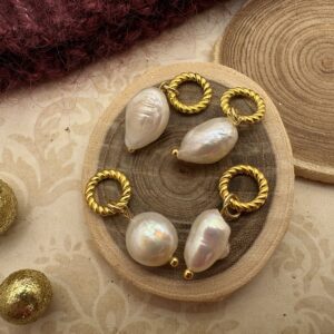 Anneaux marqueurs - Perle - Accessoire tricot - Maloraé Designs