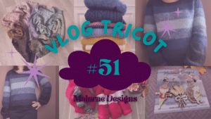 Vlog Tricot #51- Celle qui a plein d'envies tricot ! - Vidéo tricot - Maloraé Designs