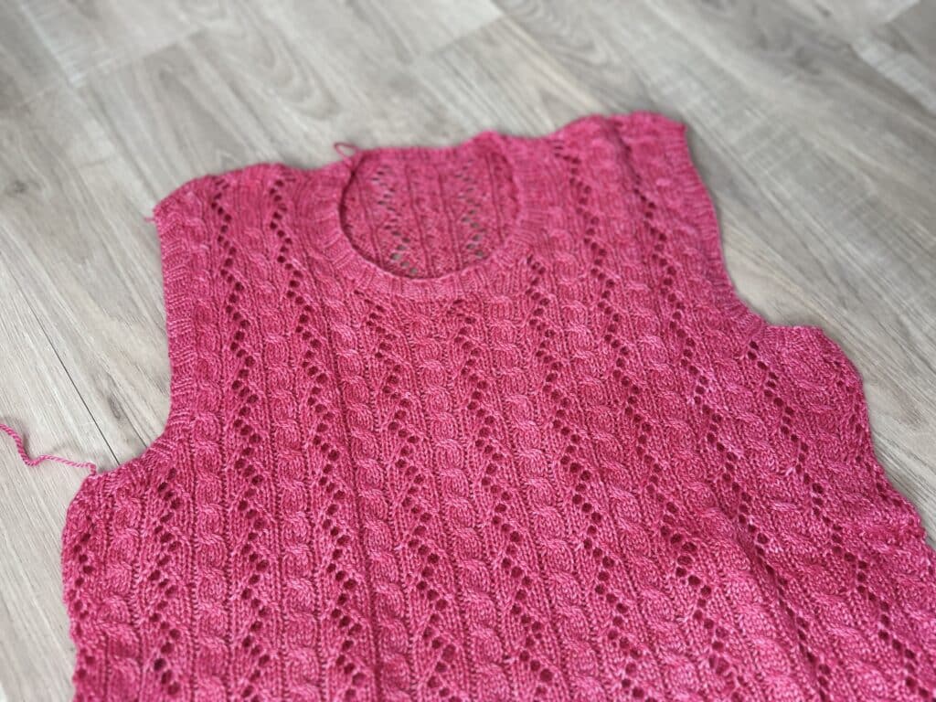 Orpin, tricoter un débardeur en dentelle ! (Appel au test)  - Patron de tricot pour femme - Maloraé Designs