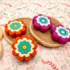Stoppeur de mailles - Fleurs vitage- Accessoires tricot - Maloraé Designs