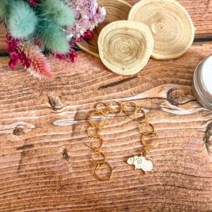Compte-rangs tricot - Tournesols - Accessoires tricot - Maloraé Designs
