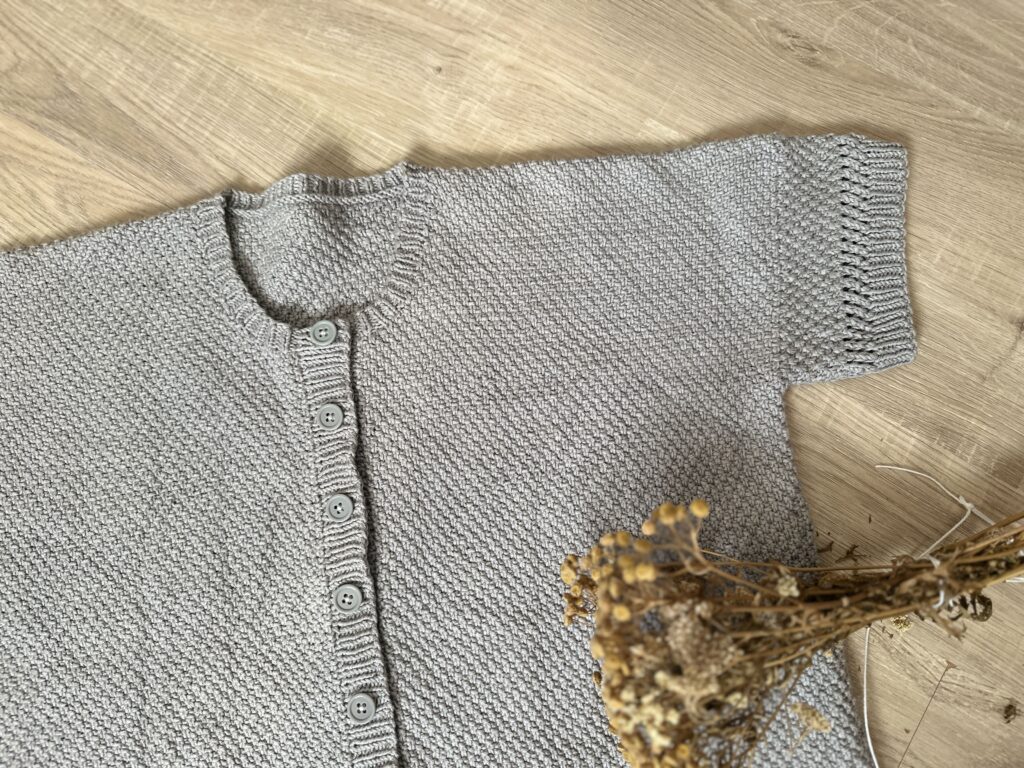 Capelle, un tee-shirt en point de blé ! (Appel au test) - Patron de tricot - Maloraé Designs