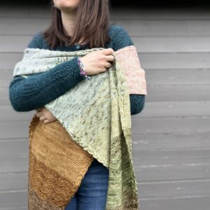 Topaze, une étole au tricot facile et addictive ! - Patron de tricot - Accessoire tricot - Maloraé Designs