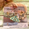 Lots Anneaux marqueurs tricot - Papillons - Accessoires tricot - Maloraé Designs
