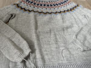 Camara, un pull en jacquard au tricot ! (Appel au test) - Patron de tricot pour femme - Maloraé Designs