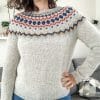 Camara, patron de pull jacquard pour femme au tricot ! - Nouveau patron de tricot - Maloraé Designs
