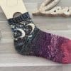 Galaktos - Patron de chaussettes au tricot en jacquard - Maloraé Designs
