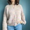 Hélénie, gilet femme en côtes anglaises au tricot ! - Patron de tricot - Maloraé Designs