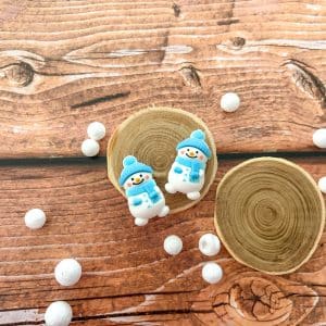 Stoppeurs de mailles - Bonhomme de neige - Accessoires tricot - Maloraé Designs
