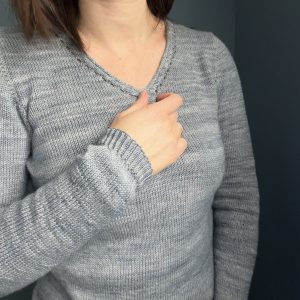 Pull Amsonia - Patron de pull au tricot pour femme - Maloraé Designs
