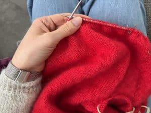 Résumé mars 2026 - J'ai terminé 3 en-cours au tricot - Les coulisses - Maloraé Designs