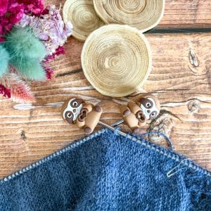 Stoppeurs de mailles - Paresseux - Accessoires tricot - Maloraé Designs
