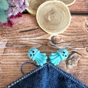 Stoppeurs de mailles - Pieuvre - Accessoires tricot - Maloraé Designs