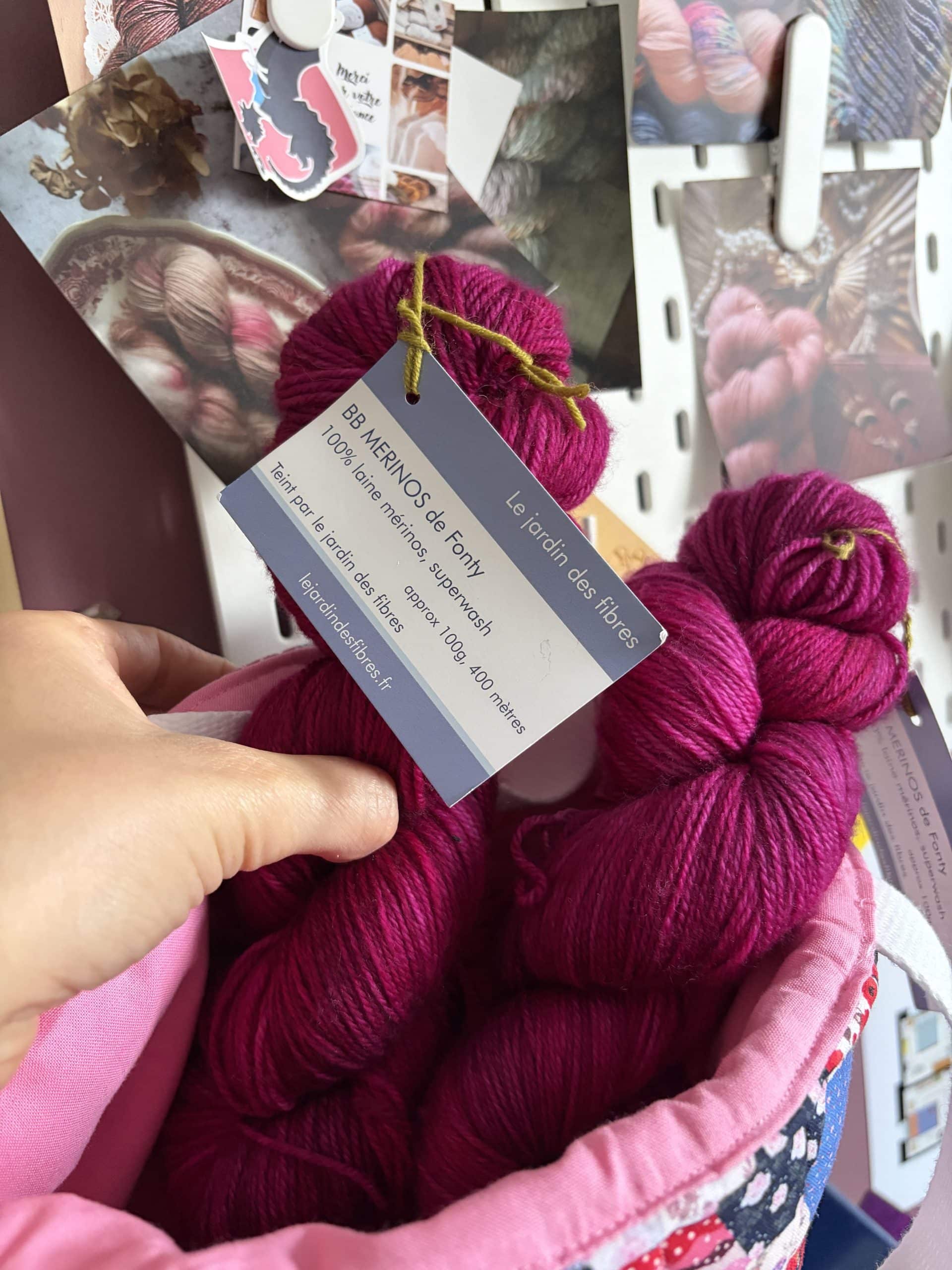 Laine Le jardin des fibres - Pull Monarde - Maloraé Designs