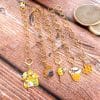 Compte-rangs tricot - Abeilles - Accessoires tricot - Maloraé Designs